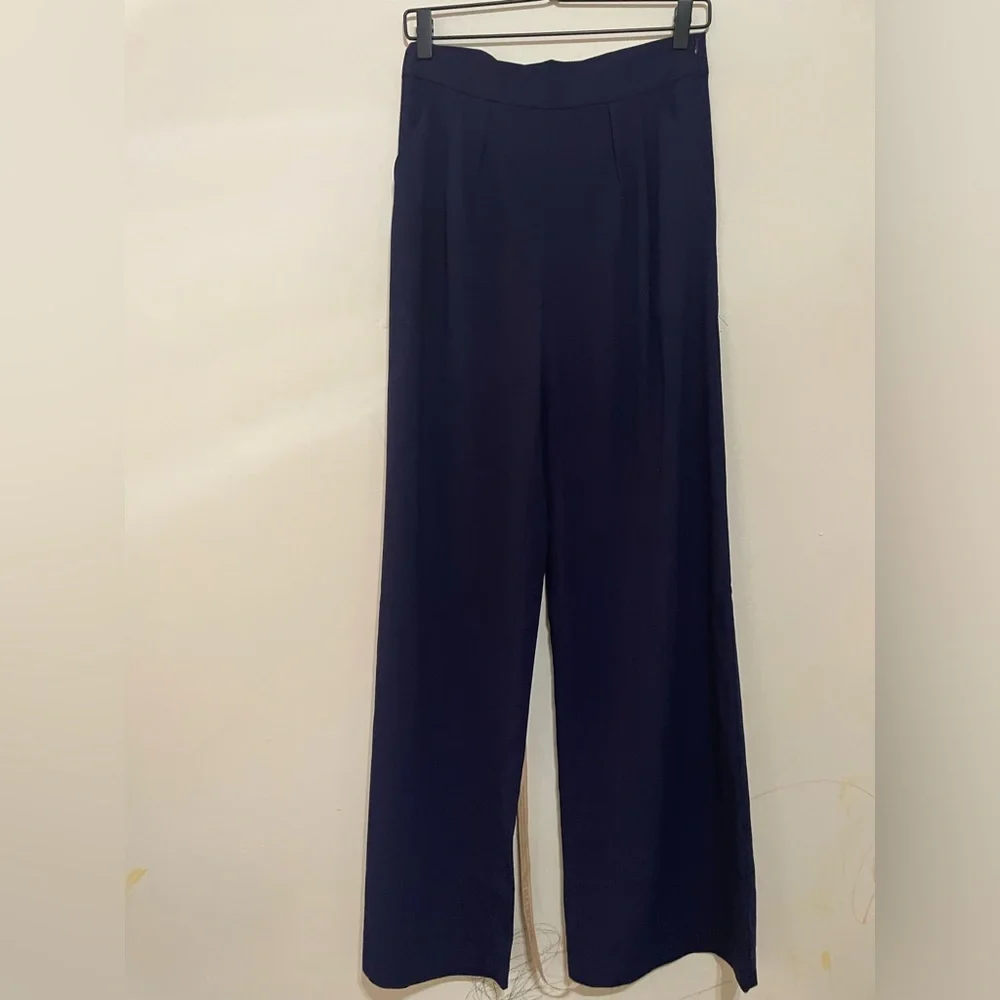 Vailed collection Navy Blue Long Sleeve pants set - Picture 5 of 5
